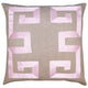 Square Feathers Home Empire Linen Brown Ribbon Pillow Decor square-feathers-empire-linen-lavender-22-22