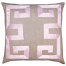 Square Feathers Home Empire Linen Fuchsia Ribbon Pillow Decor square-feathers-empire-linen-lavender-22-22