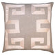Square Feathers Home Empire Linen Ivory Ribbon Pillow Decor square-feathers-empire-linen-champagne-22-22