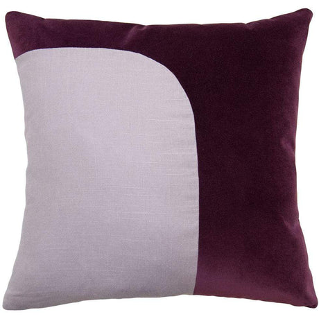 Square Feathers Home Felix Red Navy Pillow Pillow & Decor