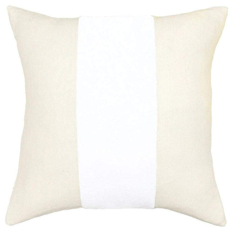 Square Feathers Home Ming Birch White Pillow Pillow & Decor