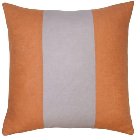 Square Feathers Home Savvy Hue Clay Lavender Band Pillow Pillow & Decor