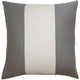 Square Feathers Home Savvy Hue Ivory Band Pillow Decor square-feathers-savvy-hue-flint-ivory-band-12" x 24"