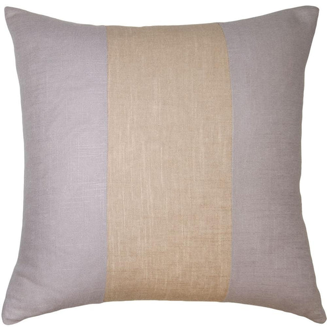Square Feathers Home Savvy Hue Lavender Driftwood Band Pillow Pillow & Decor
