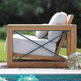 Summer Classics Malta Teak Lounge Chair Furniture summer-classics-29374+C2273884W3884