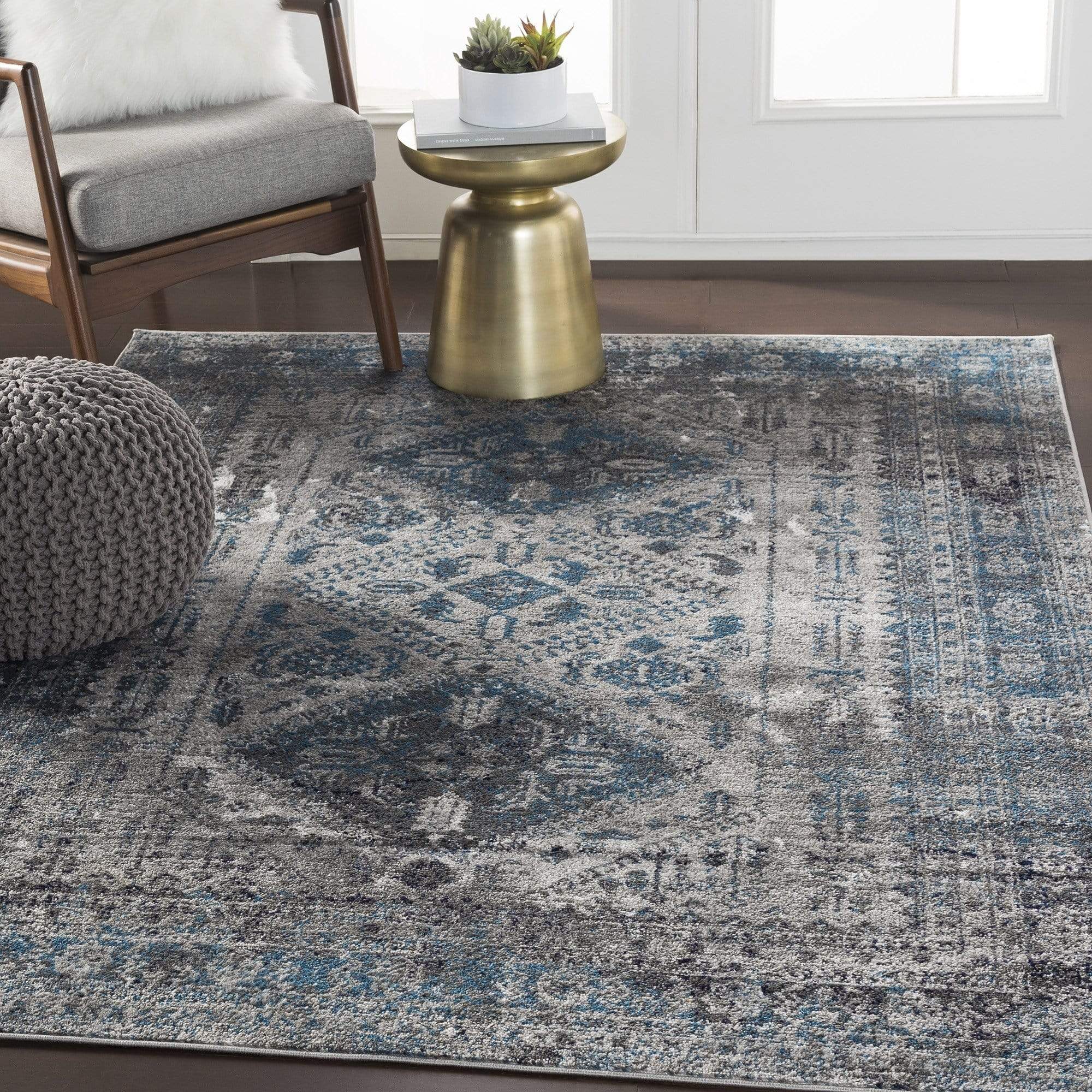 Monte Carlo Rug – Meadow Blu