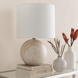 Surya Vogel Accent Lamp - Cream Lighting surya-VGL-002 00888473781516