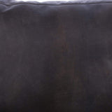Thomas Bina Vanessa 2 Seater Sofa - Destroyed Black Leather Furniture thomas-bina-0702167