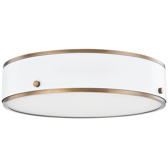 Troy Lighting Eli Flush Mount Lighting troy-C8316-PBR-SWH 76771891