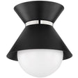 Troy Lighting Scout Flush Mount Lighting troy-C8610-SBK/PN