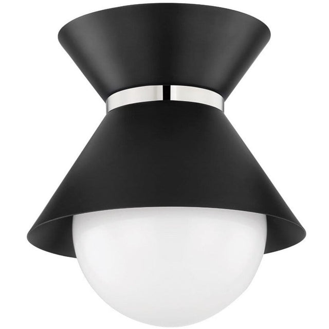 Troy Lighting Scout Flush Mount Lighting troy-C8610-SBK/PN