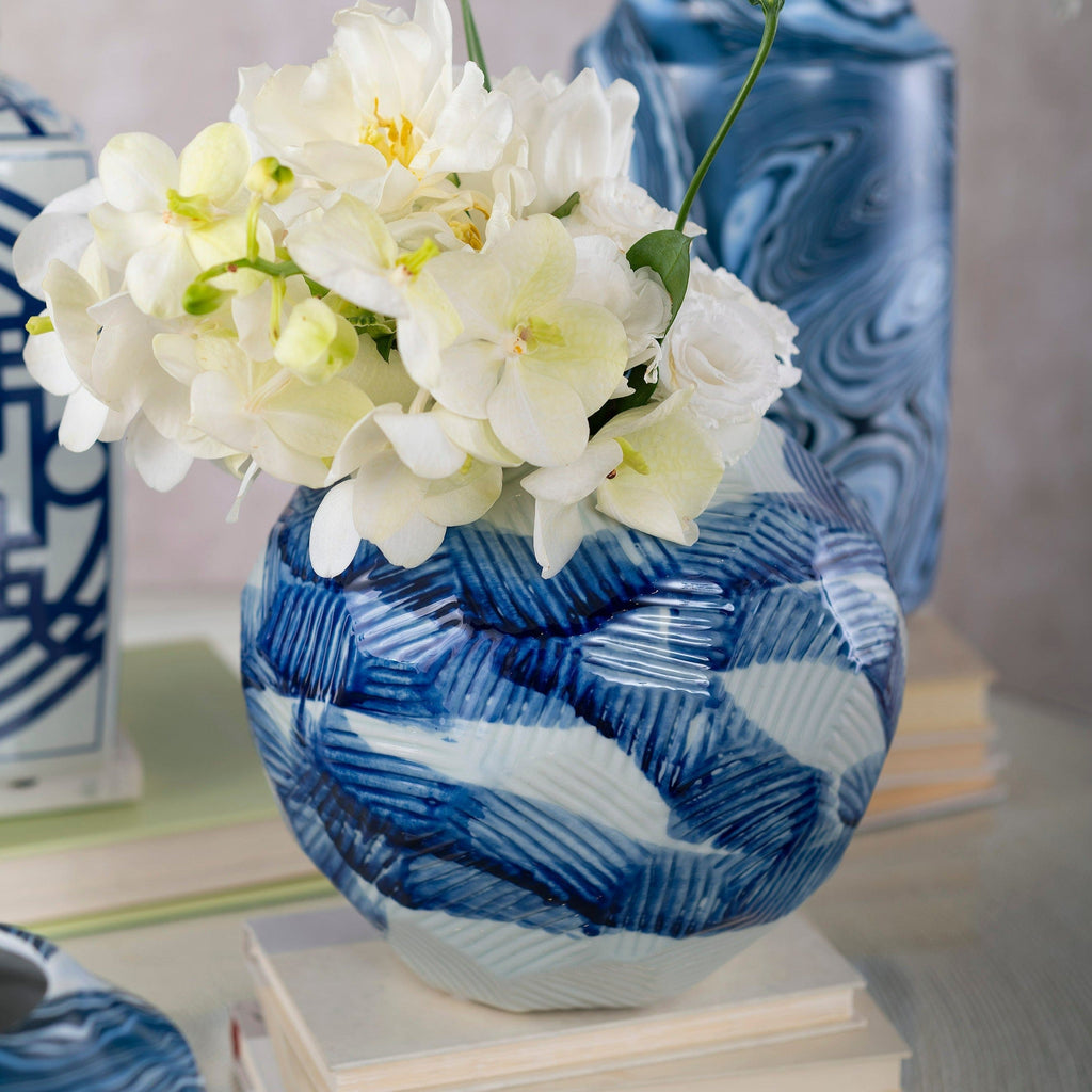 Villa & House Hatch Vase Meadow Blu