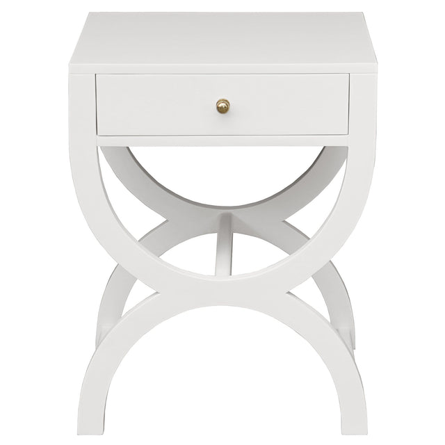 Worlds Away Alexis Side Table Furniture