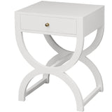 Worlds Away Alexis Side Table Furniture worlds-away-ALEXIS-WH