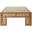 Worlds Away Charlie Coffee Table Coffee Tables worlds-away-CHARLIE