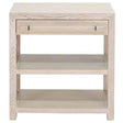 Worlds Away Garbo Side Table Furniture worlds-away-GARBO-WHN 00607629017985