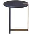 Worlds Away Harrington Side Table - Navy Furniture worlds-away-HARRINGTON-NVYS 00607629025454