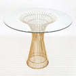 Worlds Away Iron Table in Gold Leaf Furniture Worlds-Away-POWELL-30