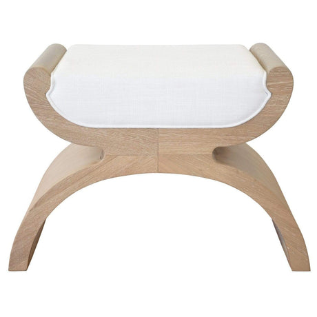 Worlds Away Janna Stool Furniture