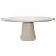 Worlds Away Jefferson Dining Table - Cerused Oak Furniture worlds-away-JEFFERSON-CO 00607629023481