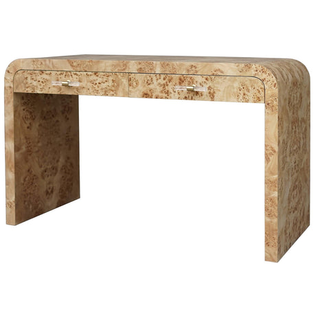 Worlds Away Petra Desk - Burl Furniture worlds-away-PETRA-BW 00607629022712