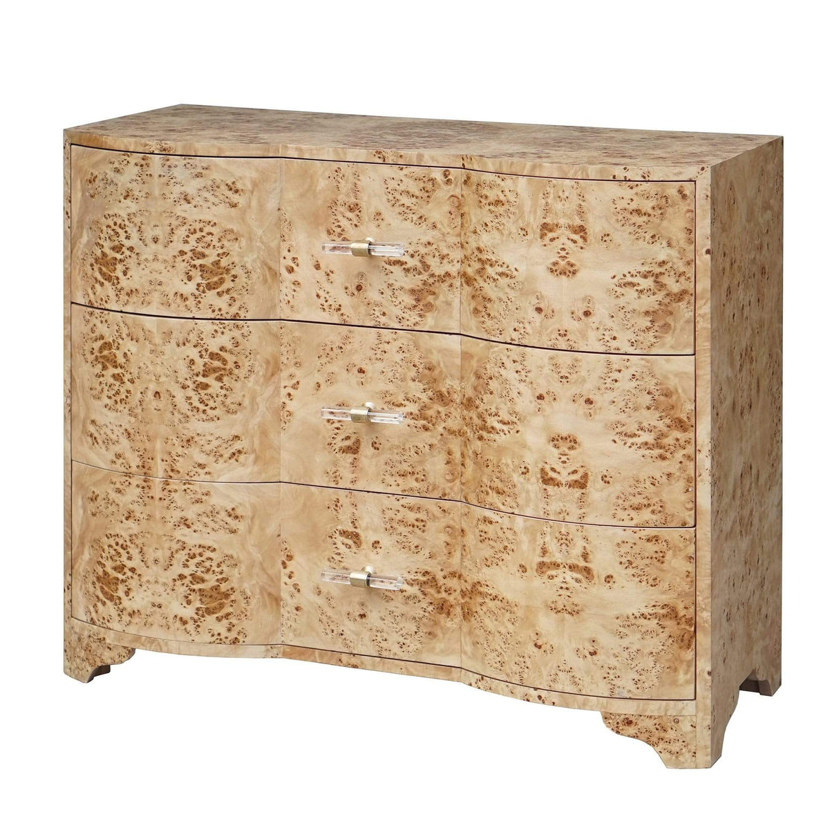 Worlds Away Plymouth Chest - Burl Wood Furniture worlds-away-PLYMOUTH-BW 00607629022736