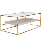 Worlds Away Reagan Coffee Table Coffee Tables