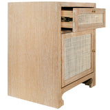 Worlds Away Ruth Cabinet - White Furniture
