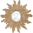 Worlds Away Versailles Mirror in Gold Leaf with Antique Mirror Wall Worlds-Away-VERSAILLES-G 00607629012560