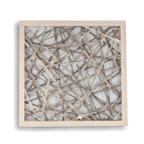 Zentique Abstract Paper Framed Art Pillow & Decor Zentique-ZEN20483A