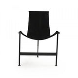 Zentique Hide Sling Chair Furniture zentique-1039 Black