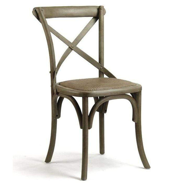 Zentique Parisienne Café Chair-Raw umber Furniture Zentique-FC035 CC010-FC035 P204-Raw umber 00610373315764